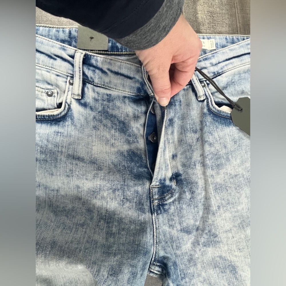 All Saints Cigarette Skinny Fit Light Wash - Picture 3 of 10